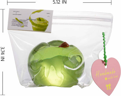 Apple Pop Squishy | Cute Crystal Apple Stress Relief Fidget Toy