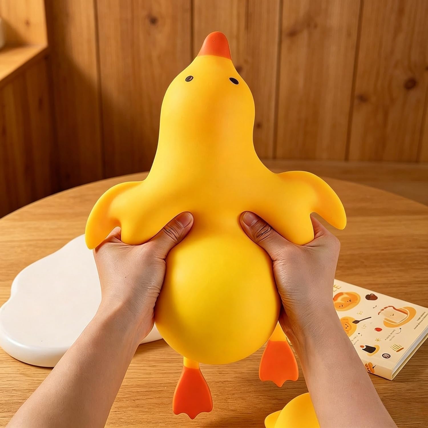 Lucky Duck Squishy | Jumbo Slow Rising Stress Relief Fidget Toy